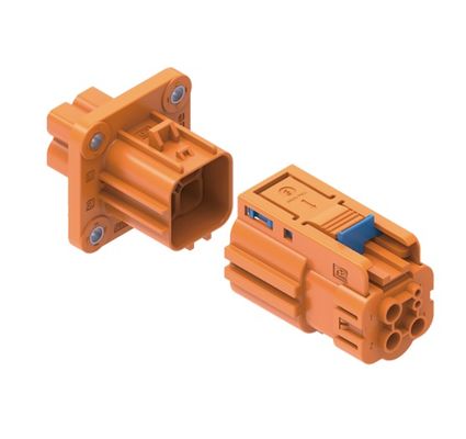 Neopower 800V 40A HVIL 2 + 1 conector de EV con pin