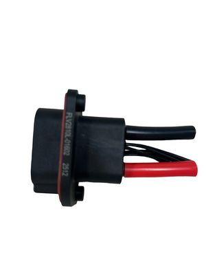 FLV2+8 Conector híbrido de alta tensión 80A 600VAC Casilla ABS negra para vehículos industriales