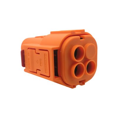 IP67B Conector de vehículos eléctricos de 3 pines de plástico 1000V 80A para batería A/C PTC