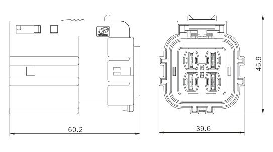 Conector de alta tensión de 800 V de Neopower.